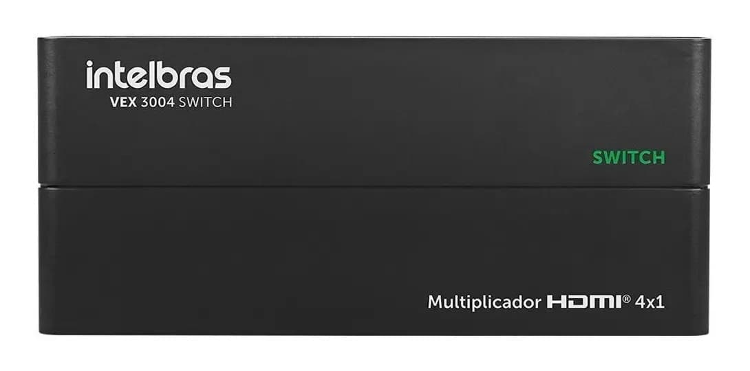 Multiplicador Hdmi Vex 3004 Switch 4x1 4k Intelbras