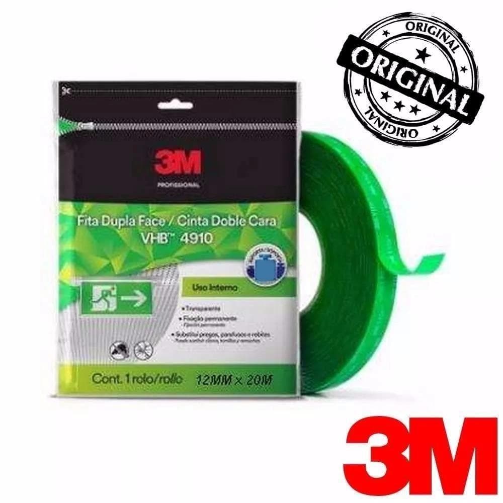 Fita Dupla Face VHB Transparente 20mts 3M