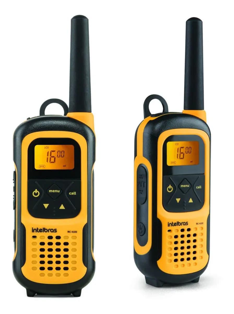 Radio Comunicador Intelbras Rc 4102 Cor Amarelo UHF Ht a Prova D'água