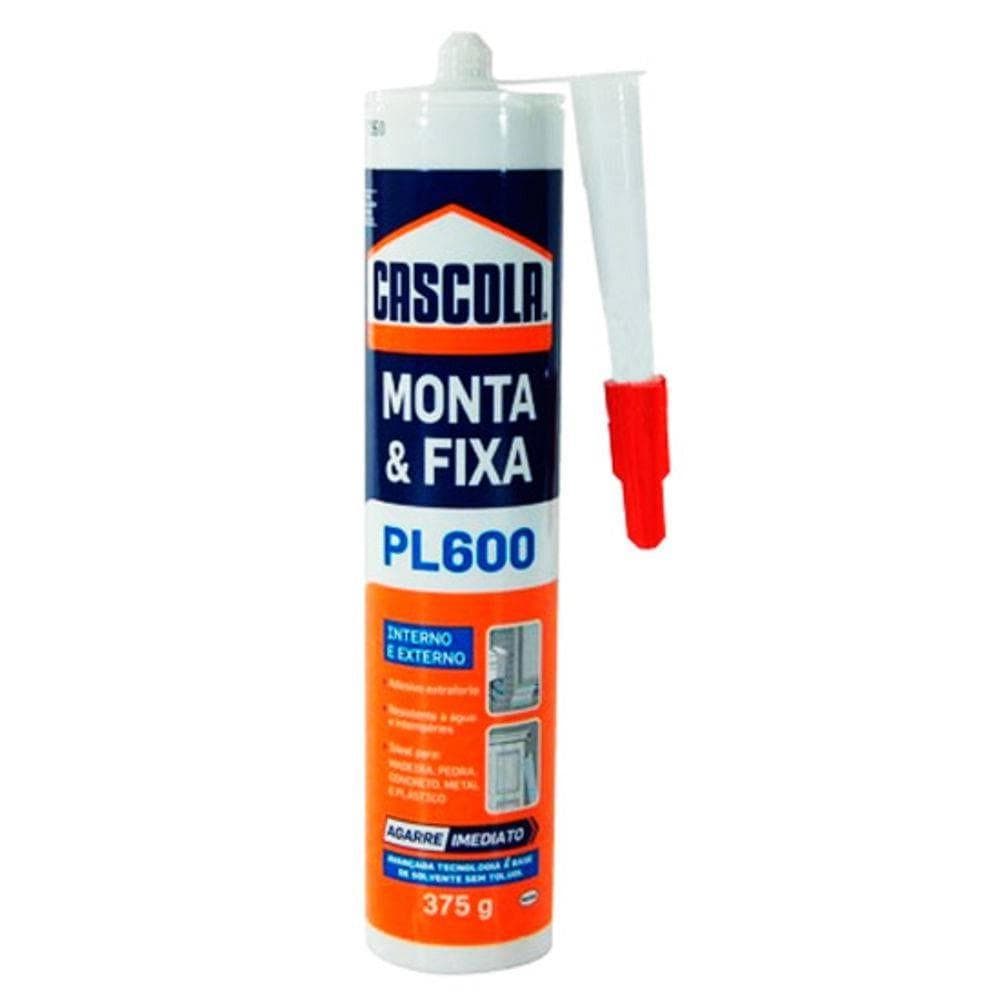 Cascola Monta E Fixa Pl600 Externo 375g