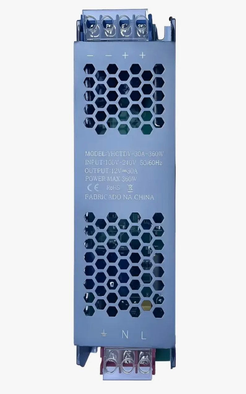 Fonte Chaveada SM -12V/ 30A 100-250V- MGC