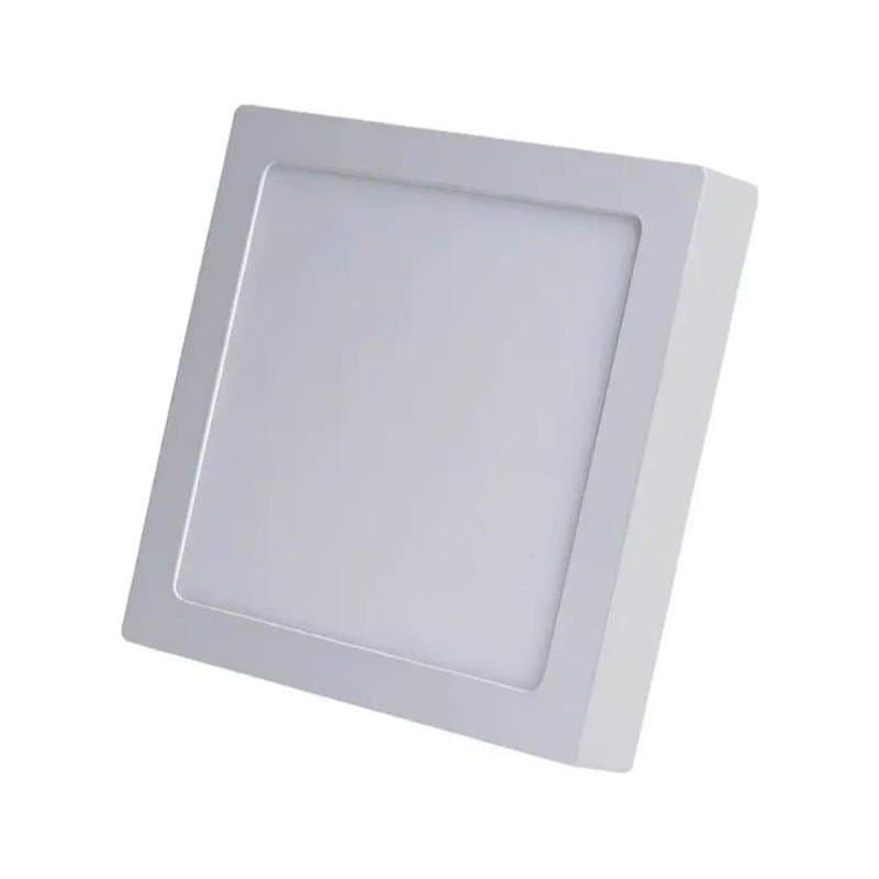 Painel LED de sobrepor quadrado 18W 6000K