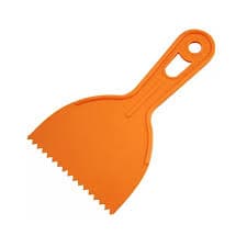 Espatula Plastica Dentada 10CM