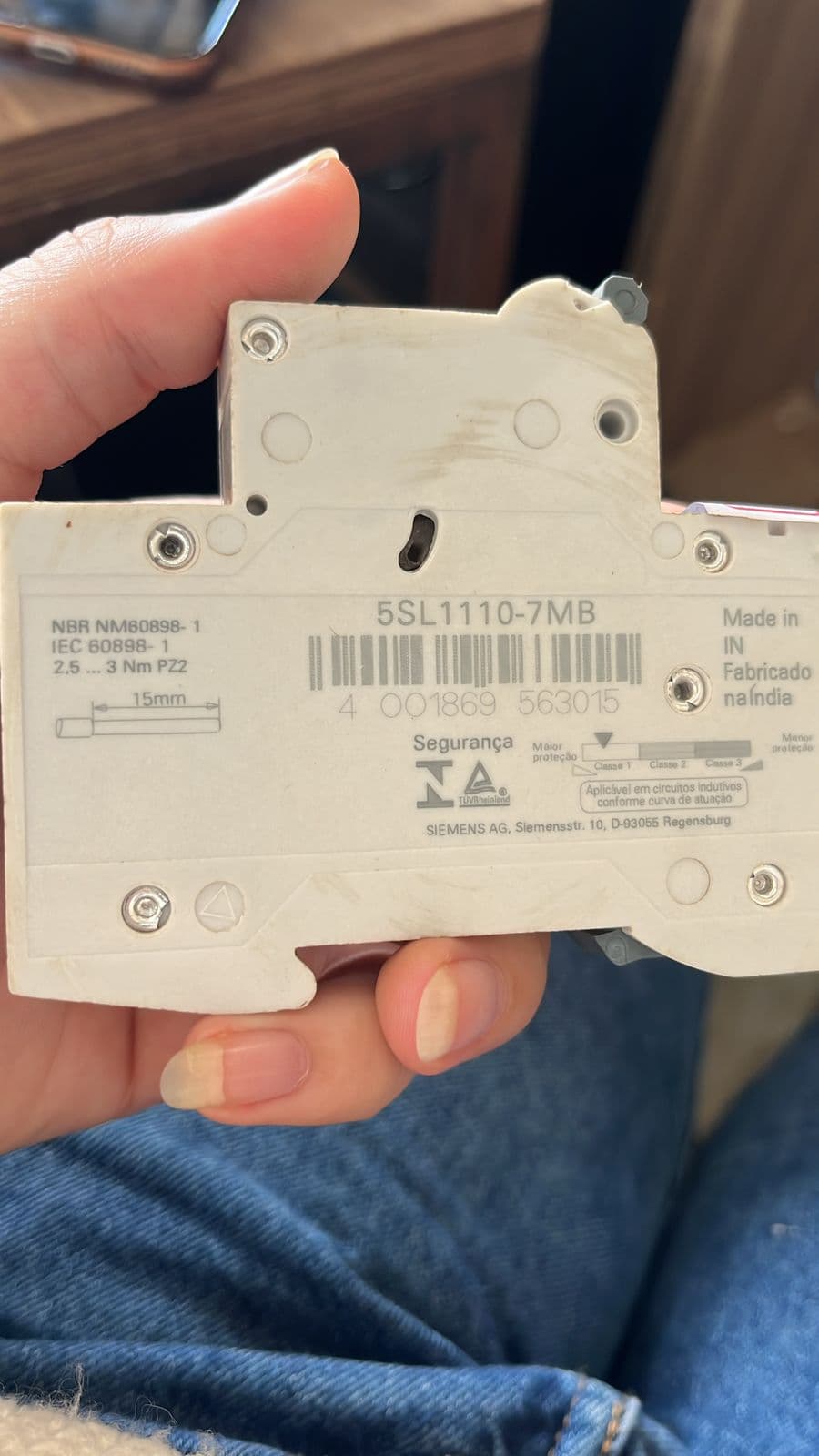 Disjuntor 5SJ1110-7MB