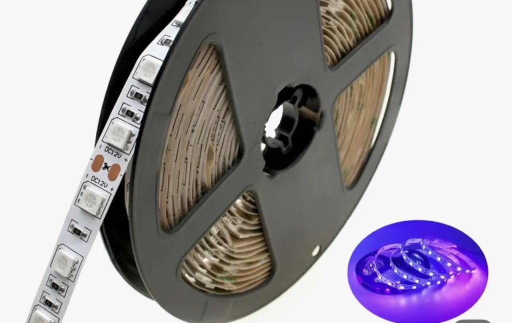 Fita de LED 5050-IP20 12V - 60L- Roxa