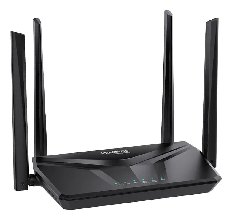 Roteador Wi-fi Dual Band W5-1200gs Preto Intelbras