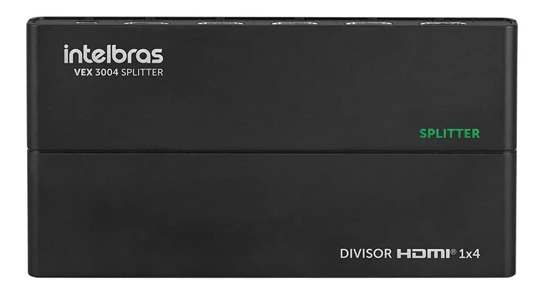 Divisor Hdmi Vex 3004 Splitter Full Hd 4k Intelbras