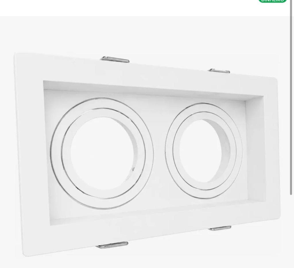 Sport Recuado 2T-MR16-Q-BL - Acessorio para Luminaria (conector)