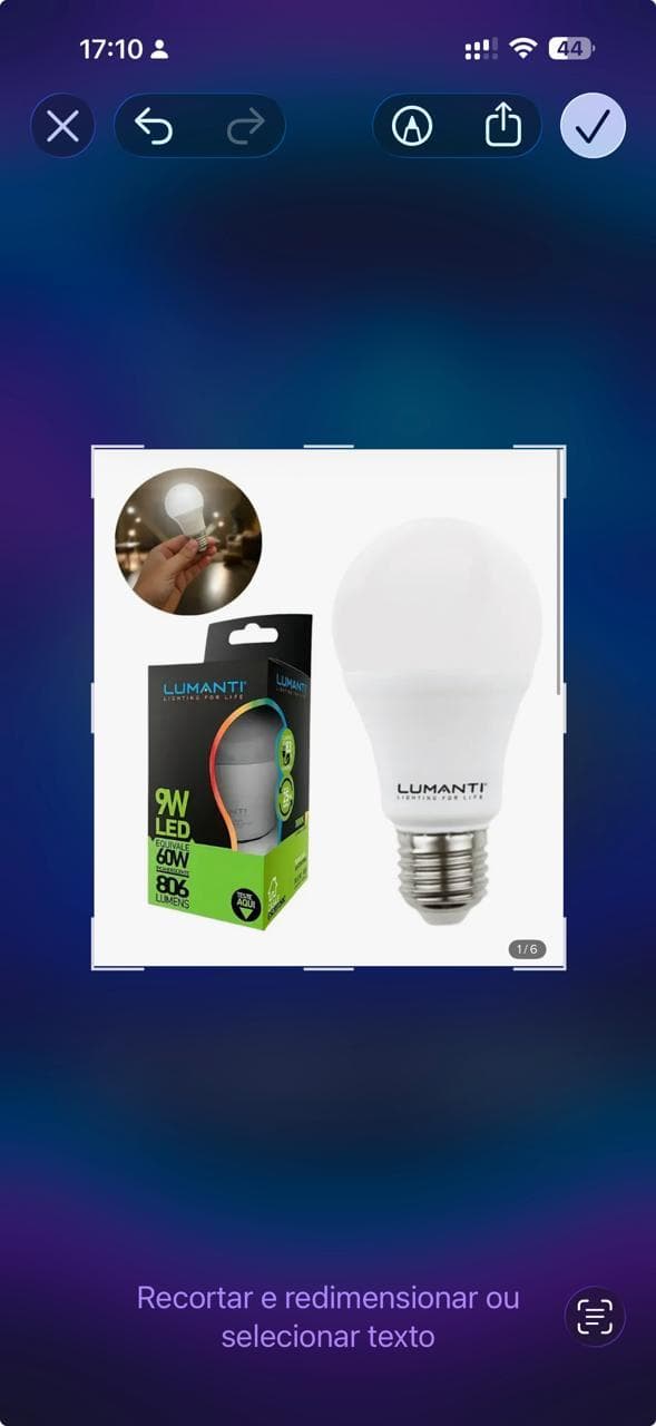 Lamp LED Bulbo 15W 3000K 1050LM Lumanti