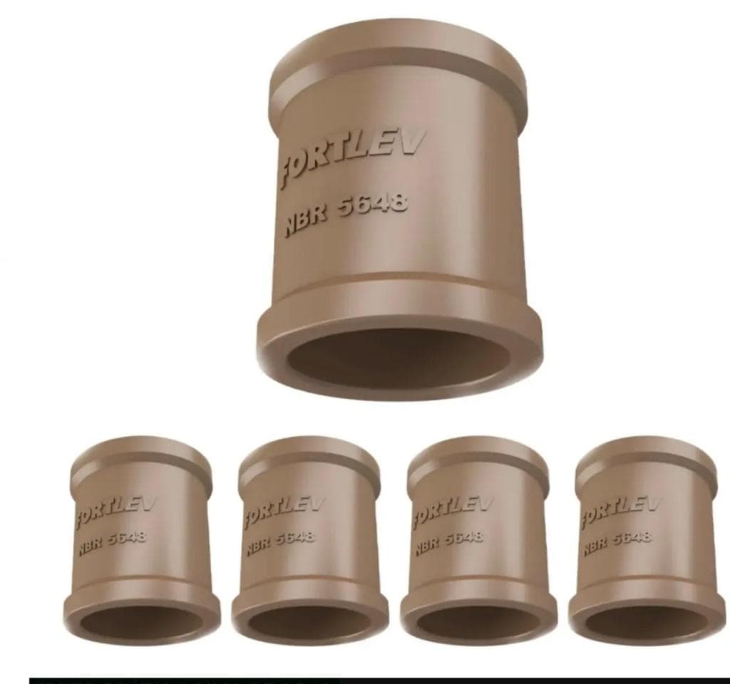 Luva Soldavel Marrom 25MM Fortlev